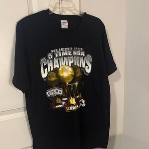 Gildan Black San Antonio Champions T-Shirt